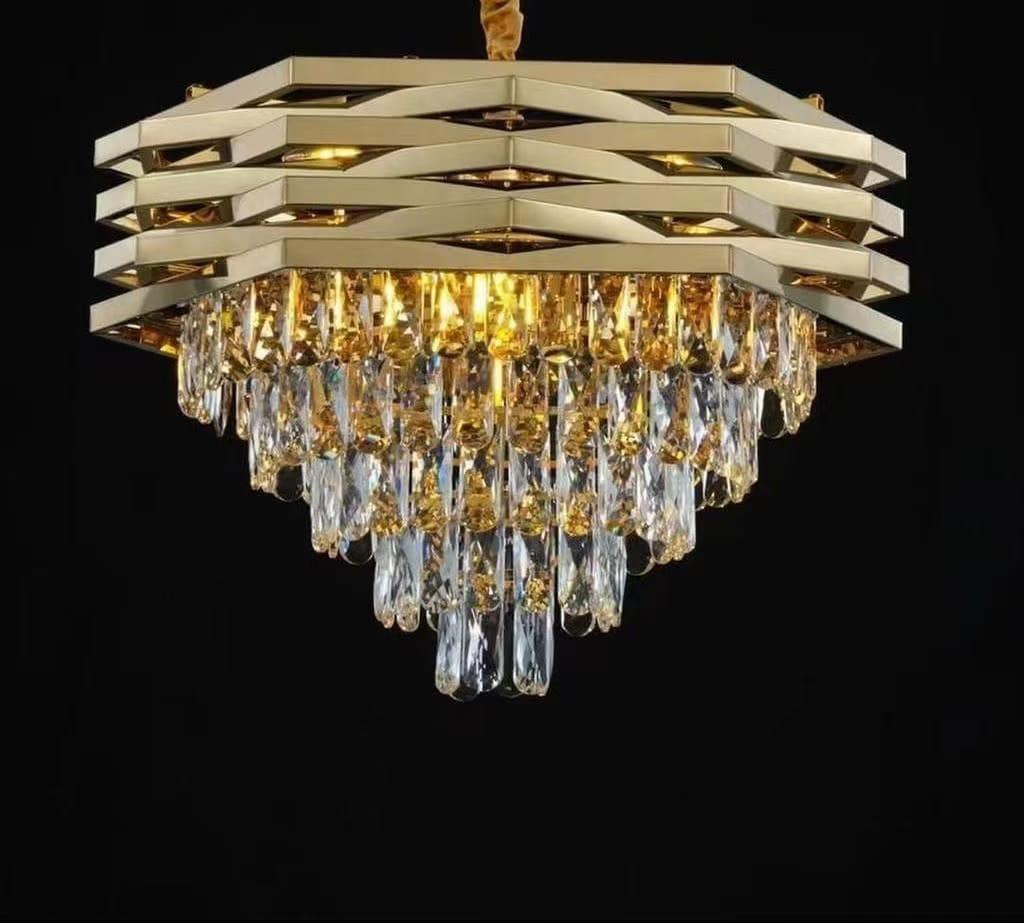 Lydia store flushmount chandelier