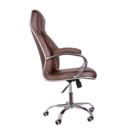 Leather discount office chair