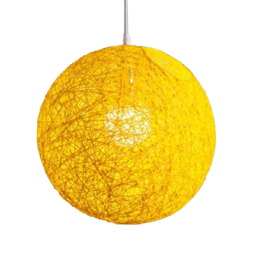 Yellow store hanging lights