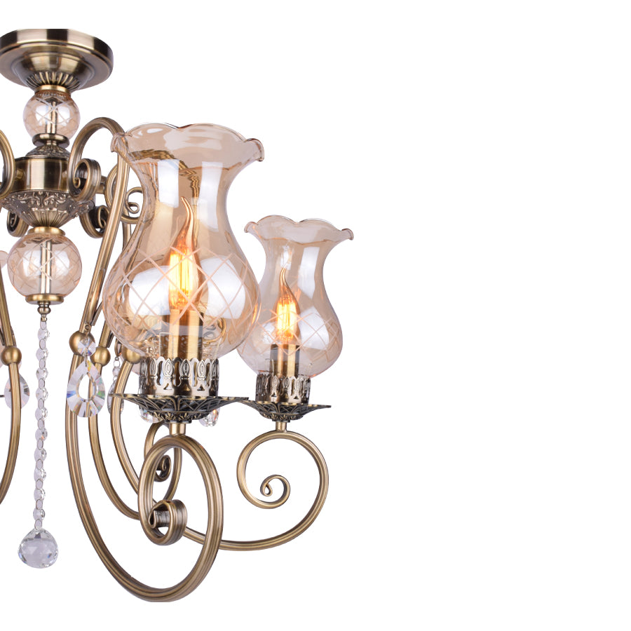 Online Six Vintage Chandelier*Sconce Shades