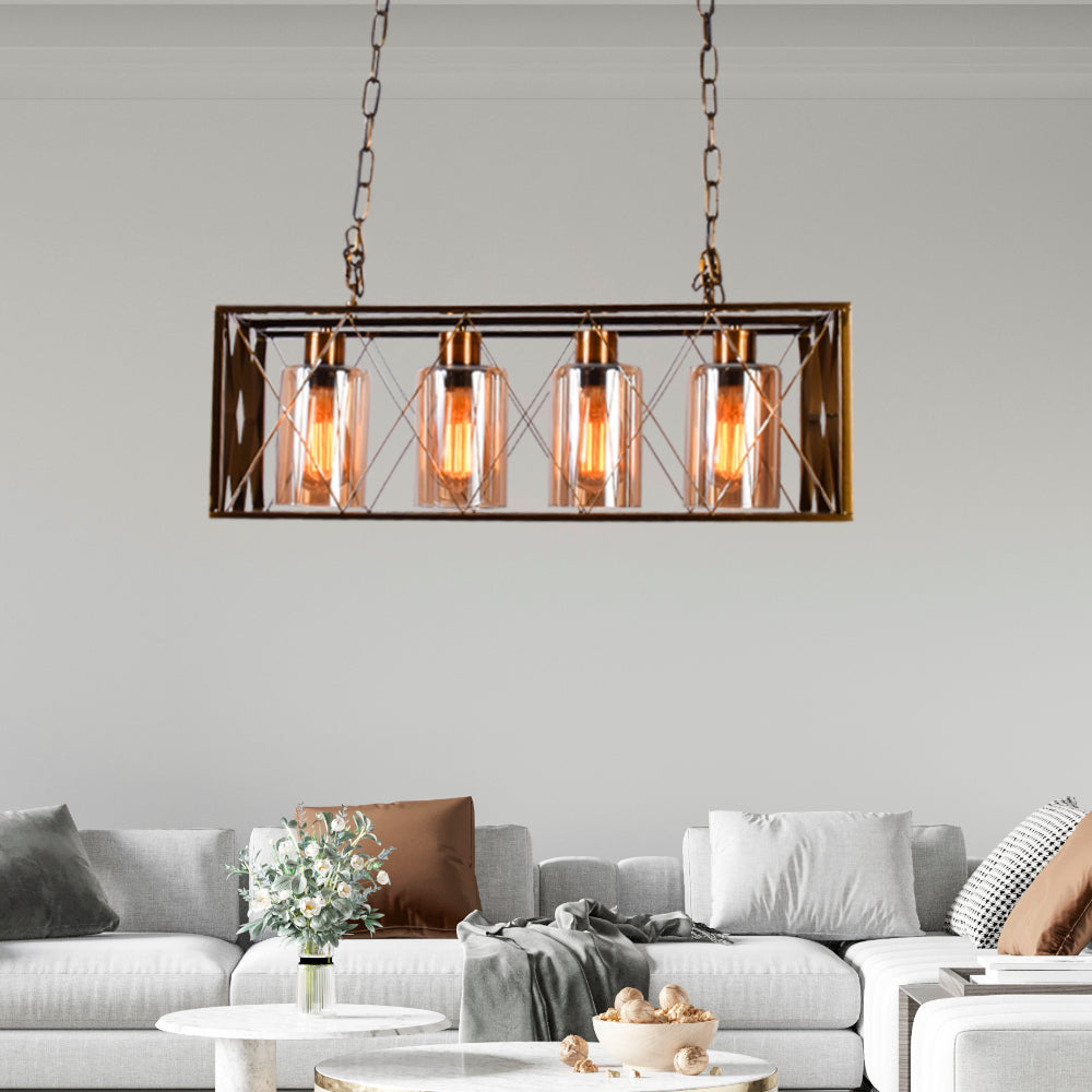 Cage on sale pendant light