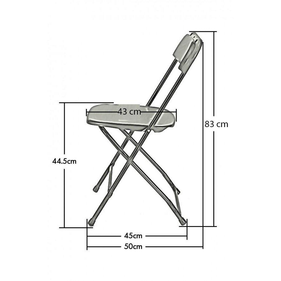 Folding chair on sale measurements